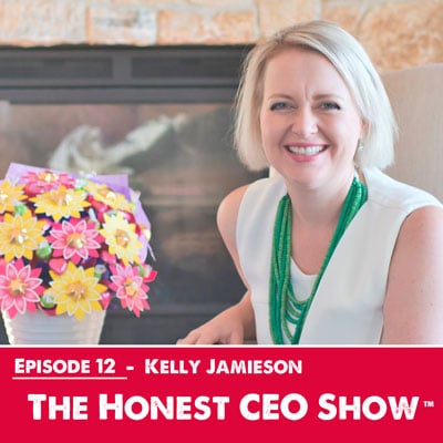 Highly successful entrepreneur, Kelly Jamieson from Edible Blooms