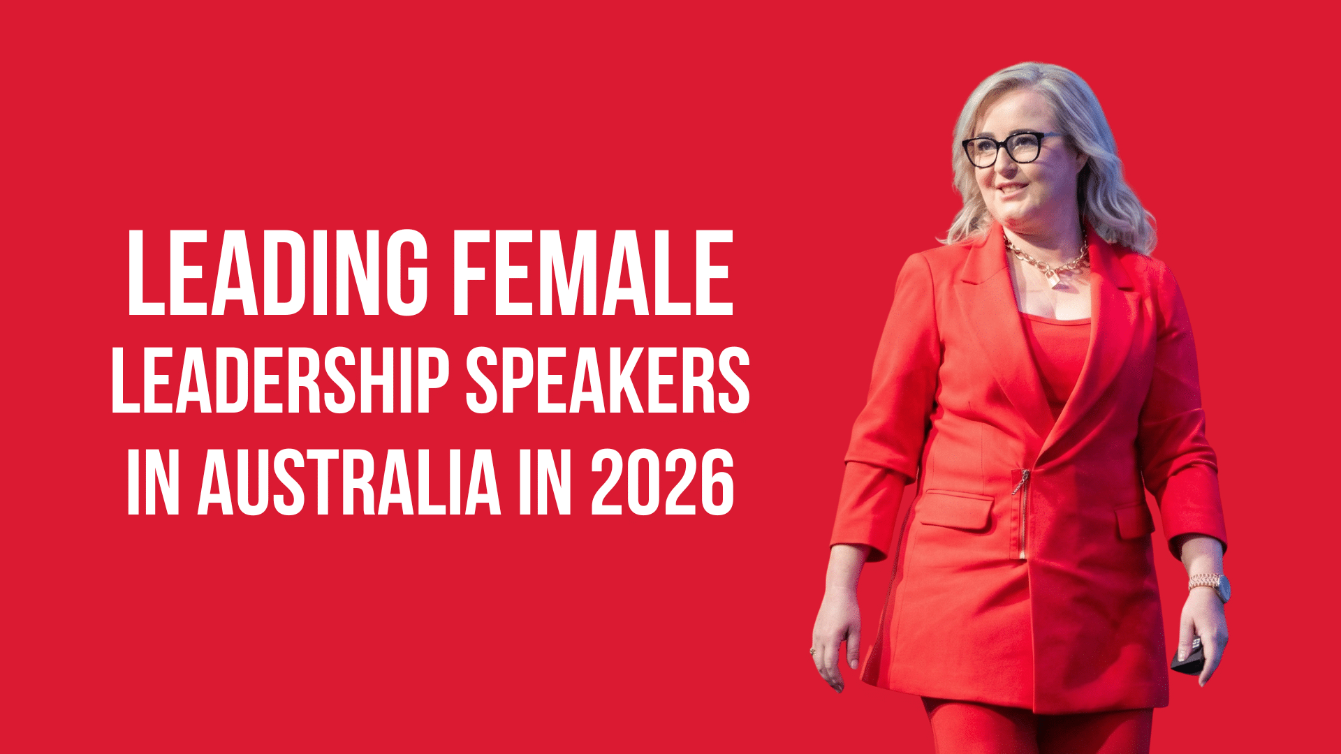 6 leading female leadership speakers in australia 2026