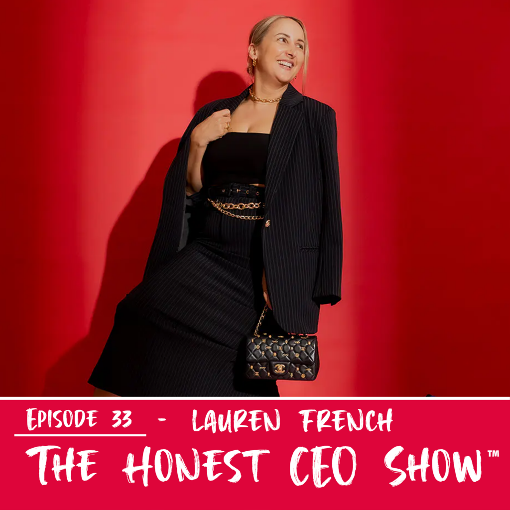 Lauren French Honest CEO Show cover