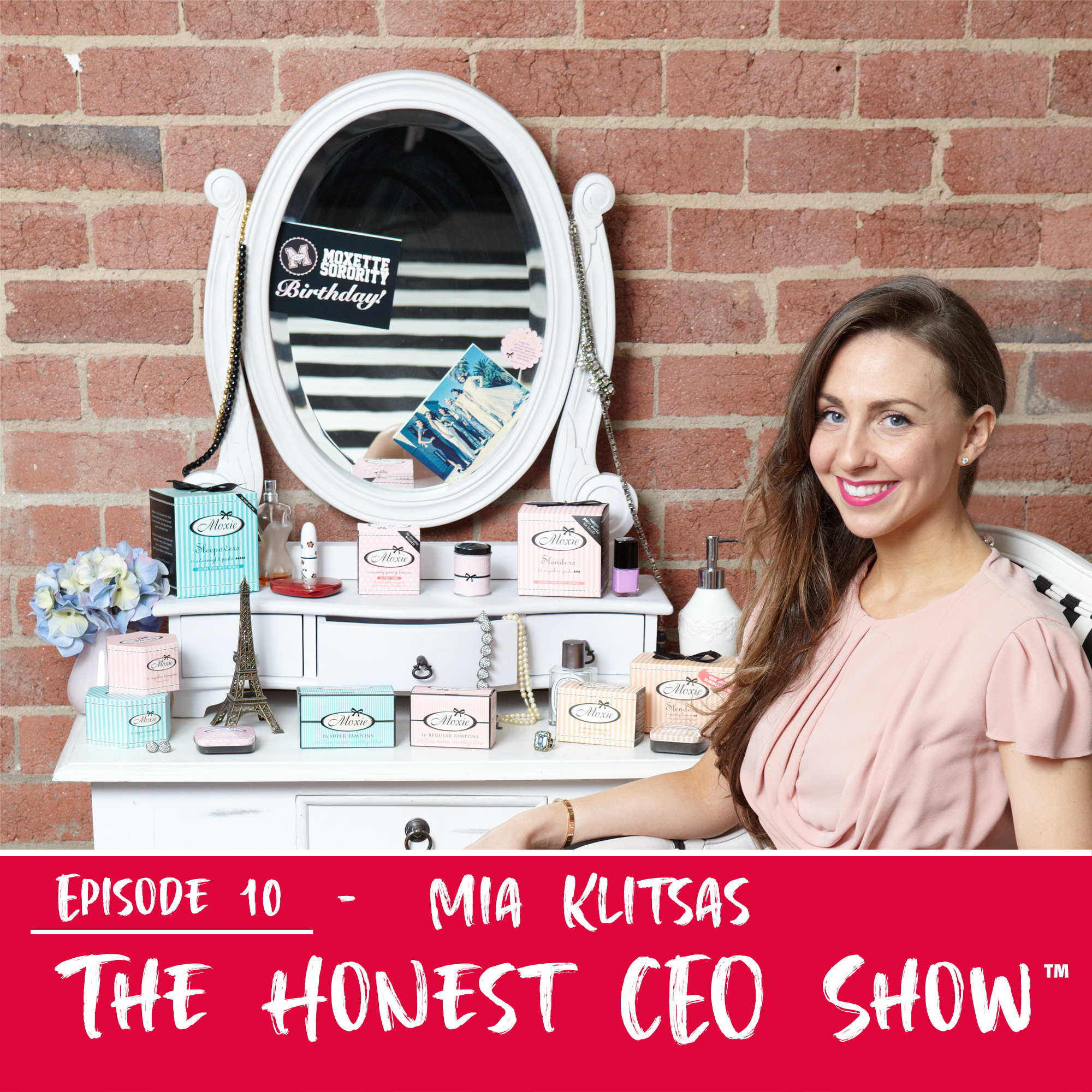 Mia Klitsas Honest CEO Show cover