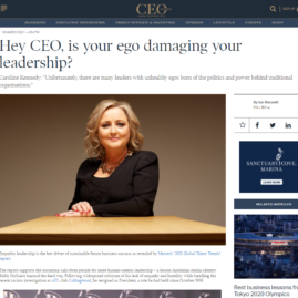 CEO Magazine Caroline Kennedy
