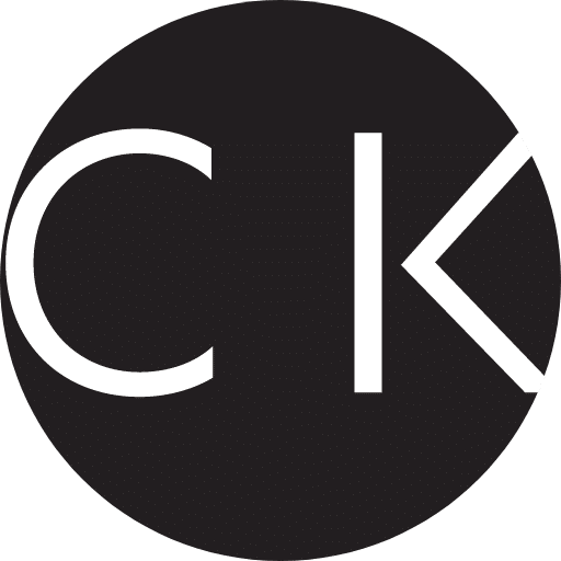 Caroline Kennedy - ck black rounded