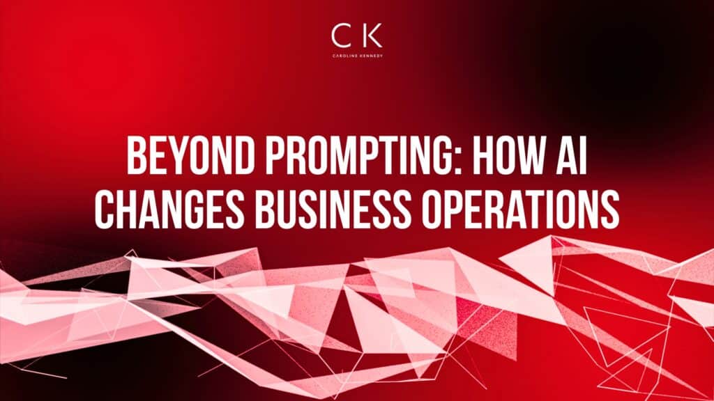 how ai adoption changes business operations